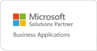 Microsoft solutions partner business applications logo in color